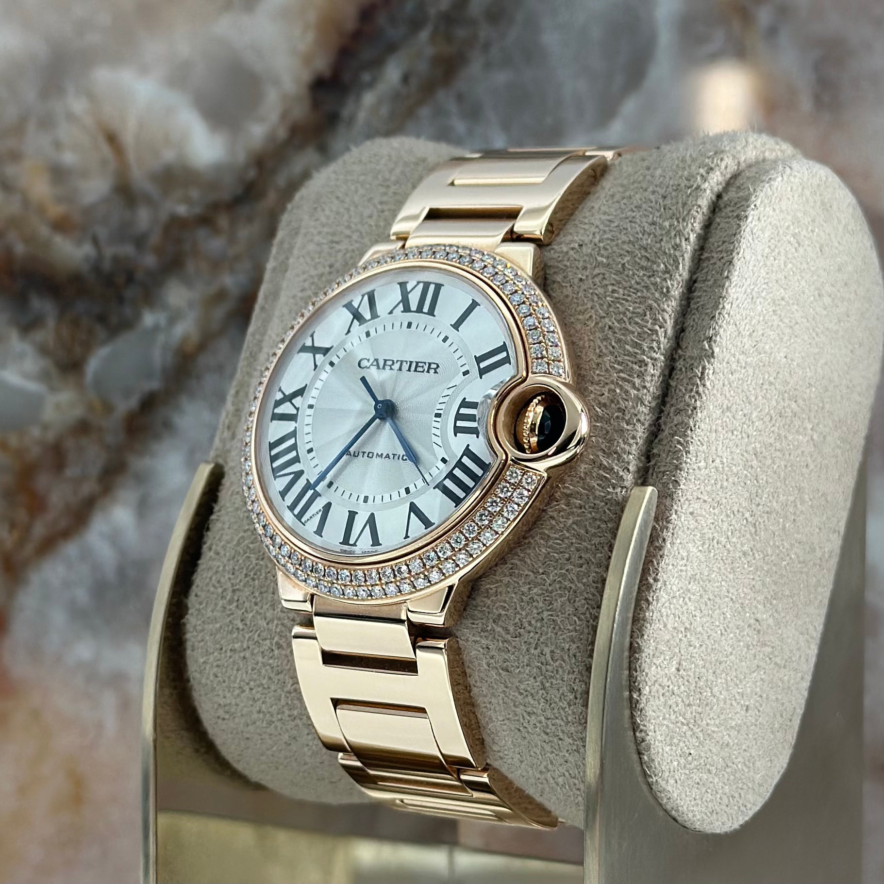 Reloj Ballon Bleu De Cartier Diamante REF. WJBB0064