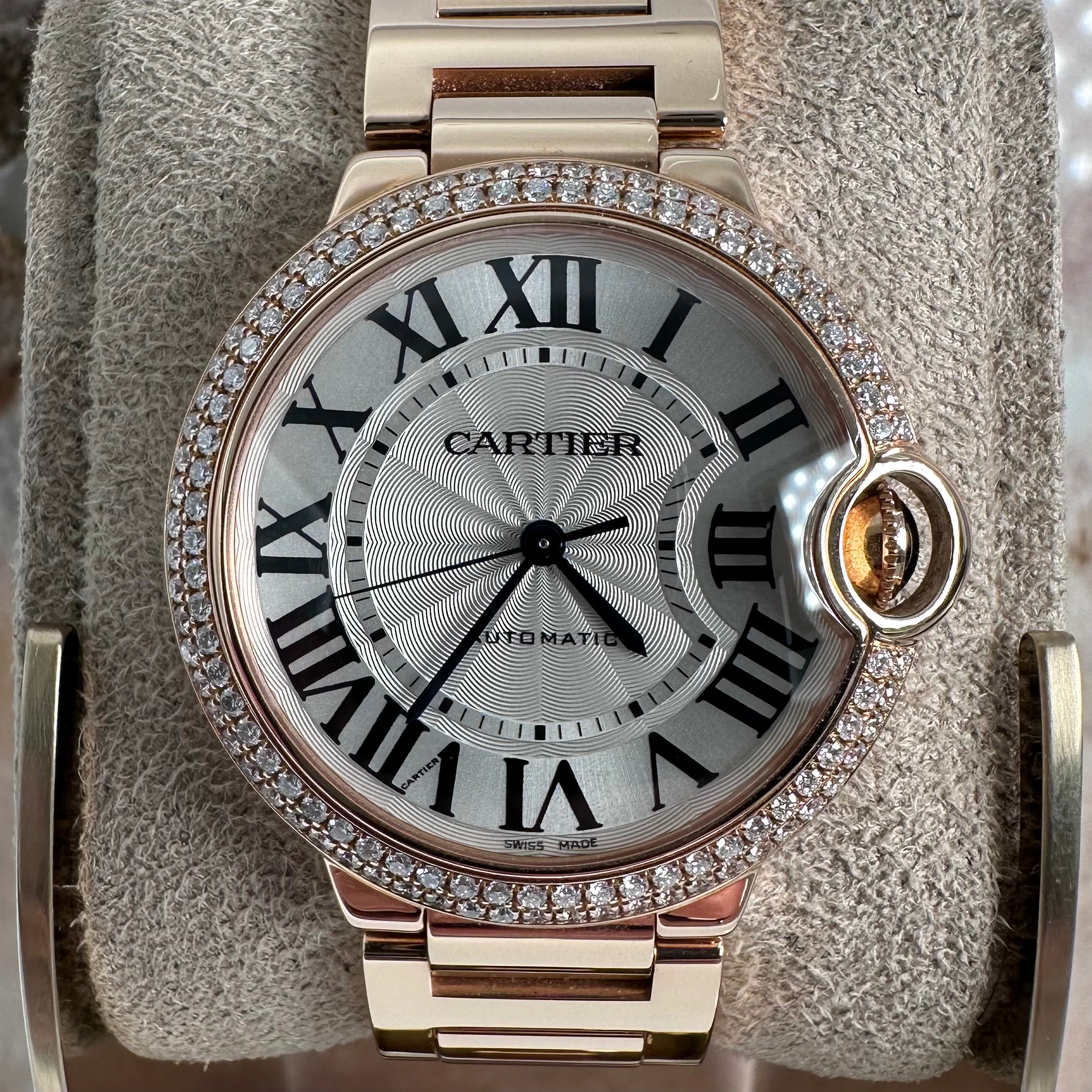 Reloj Ballon Bleu De Cartier Diamante REF. WJBB0064