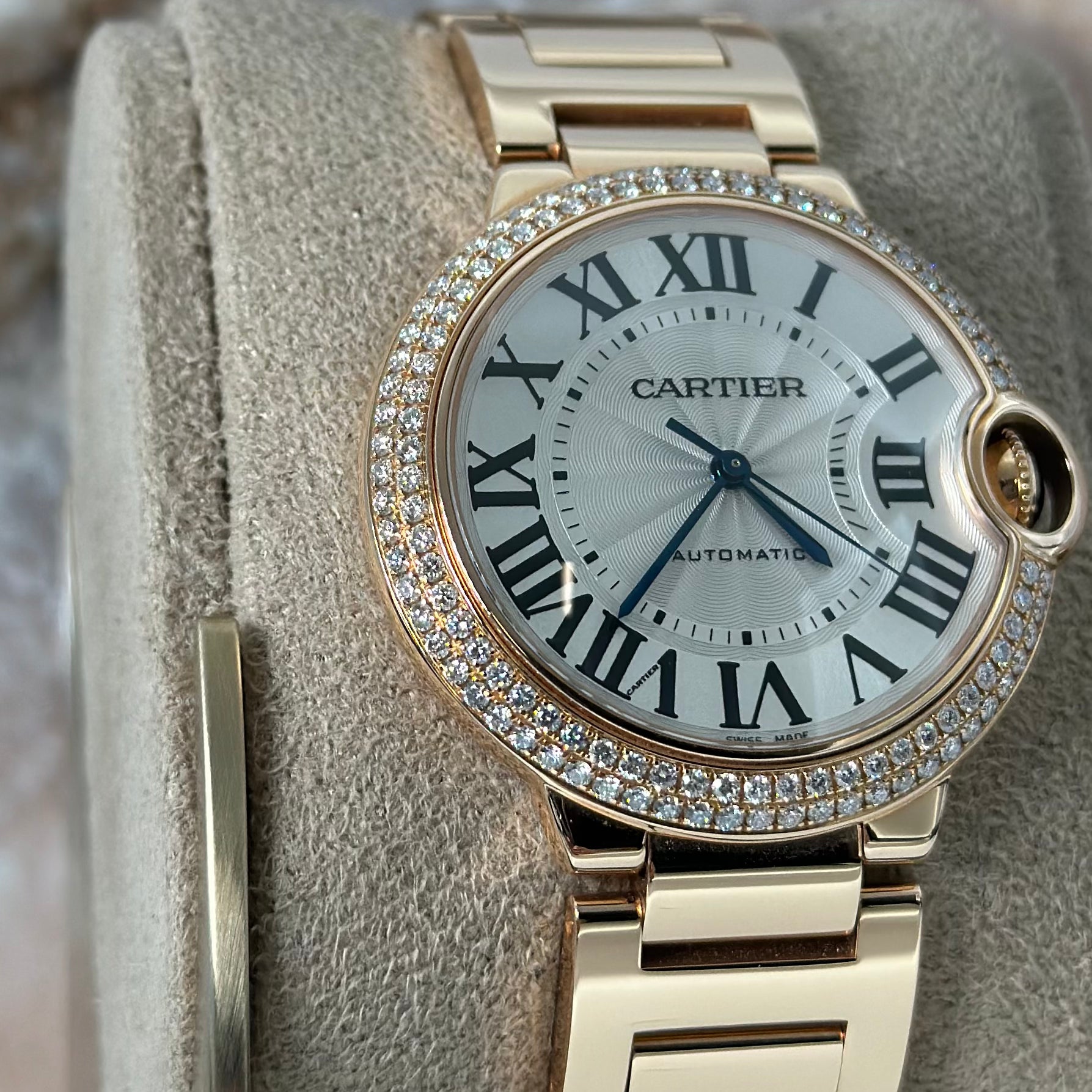Reloj Ballon Bleu De Cartier Diamante REF. WJBB0064
