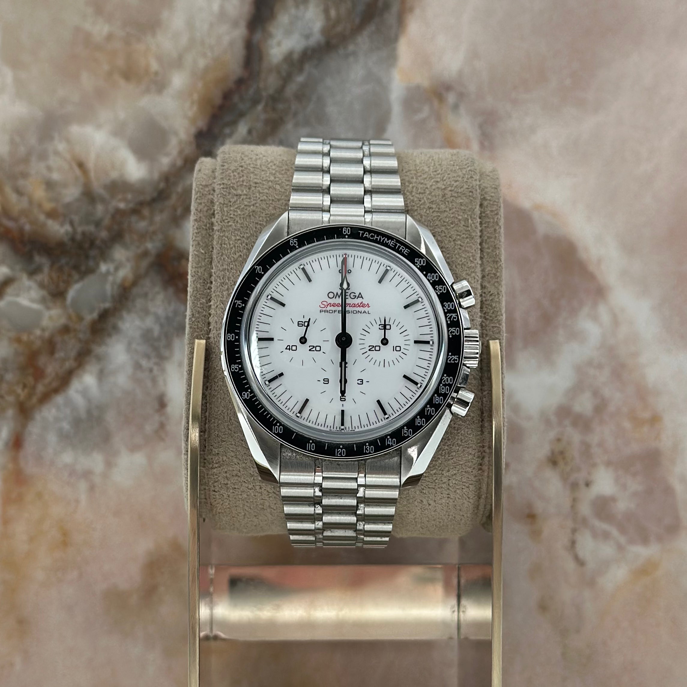 Omega Speedmaster Professional Moonwatch White REF. 310.30.42.50.04.001