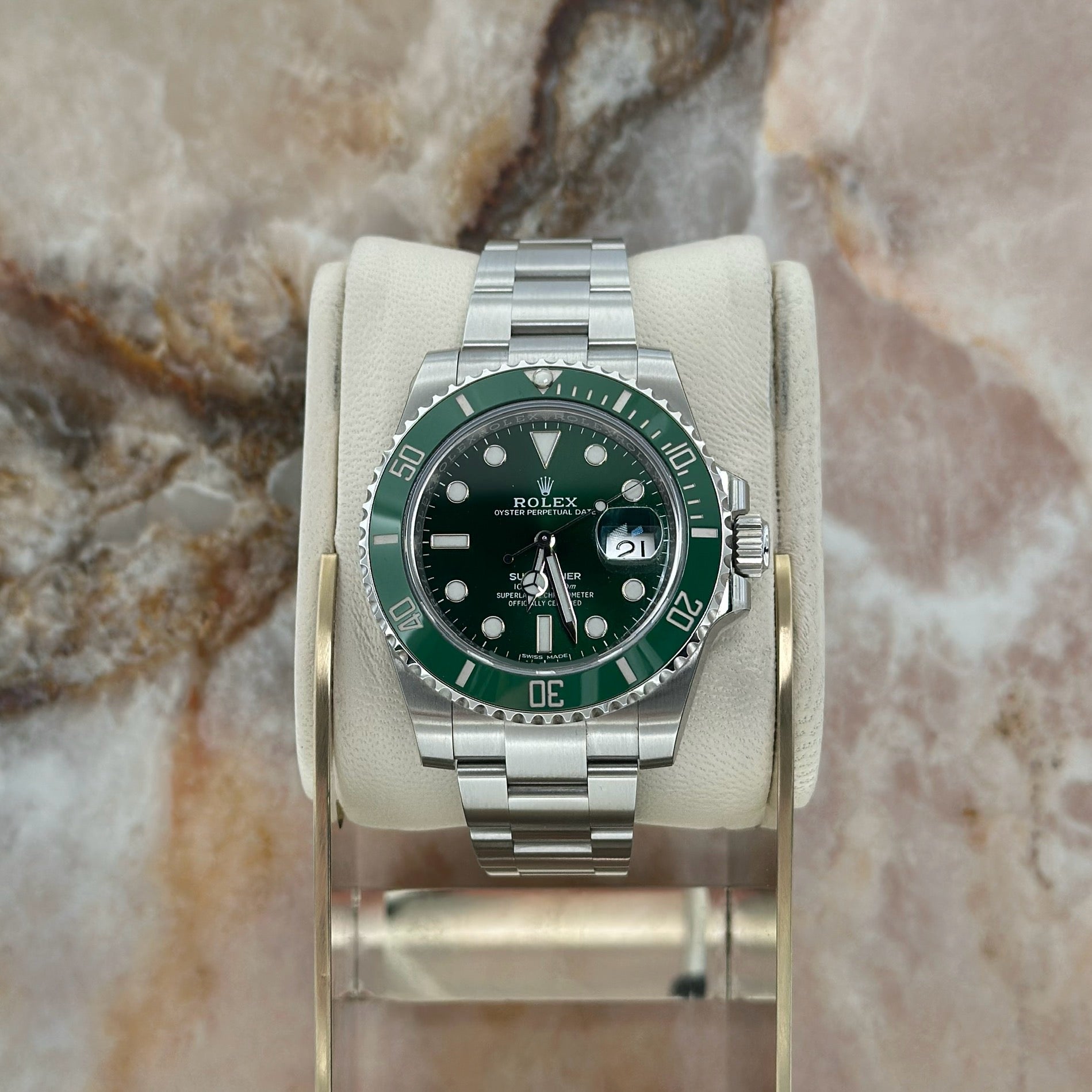 Submariner Date "Hulk" NUOVO REF. 116610LV