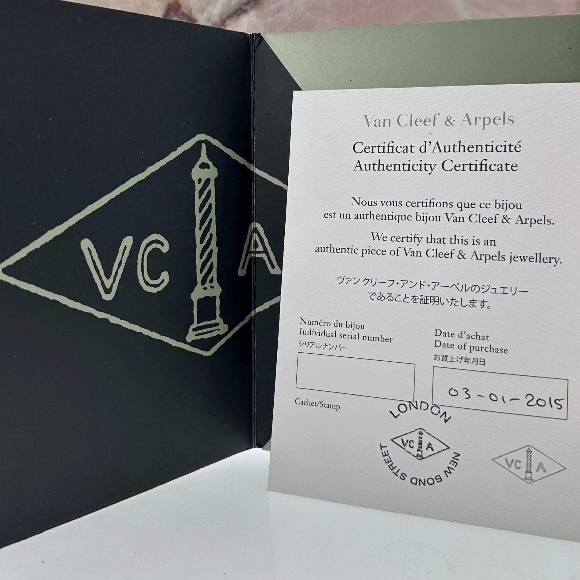 collana Van Cleef & Arpels Madreperla