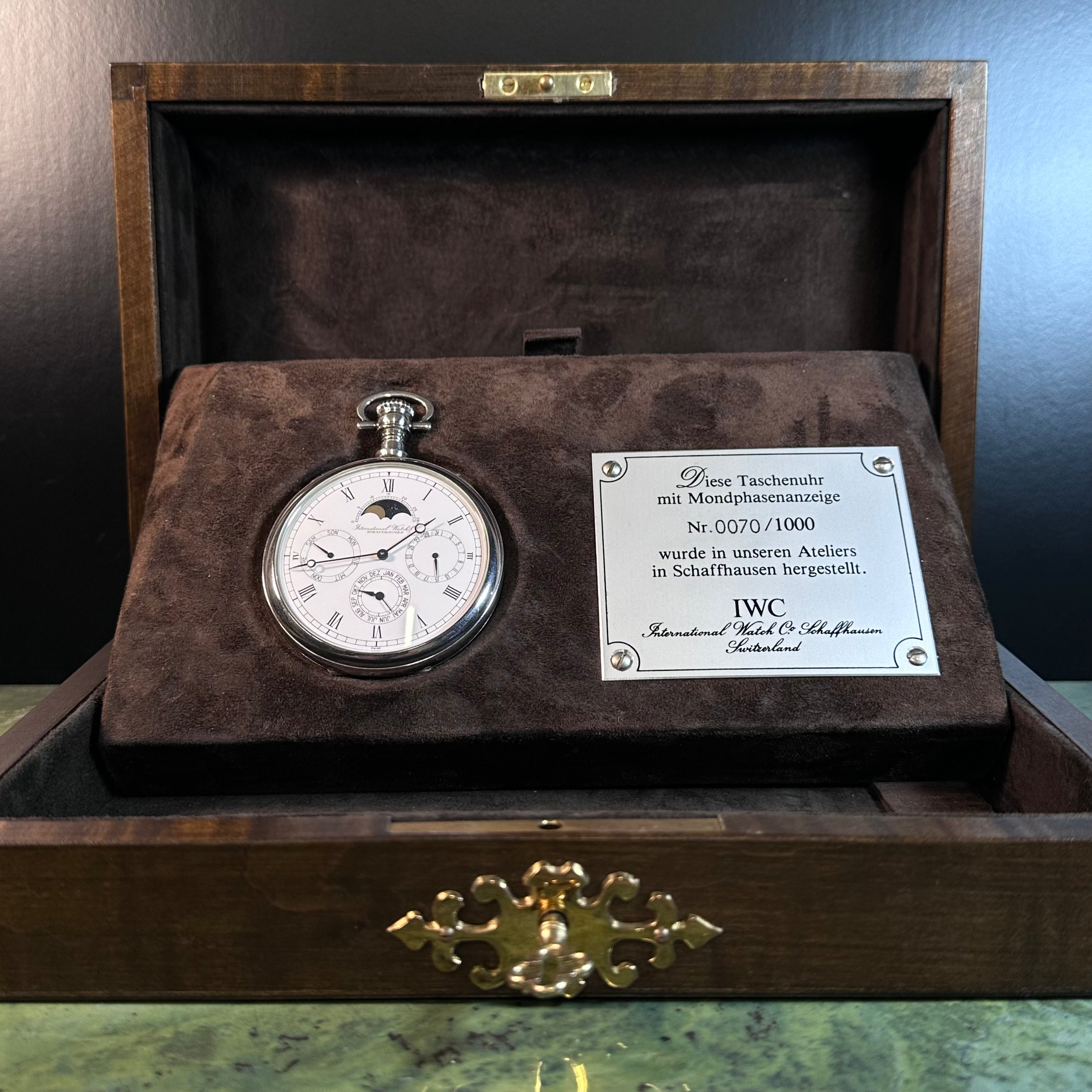 IWC Pocket Watch Mondphase REF. 5502