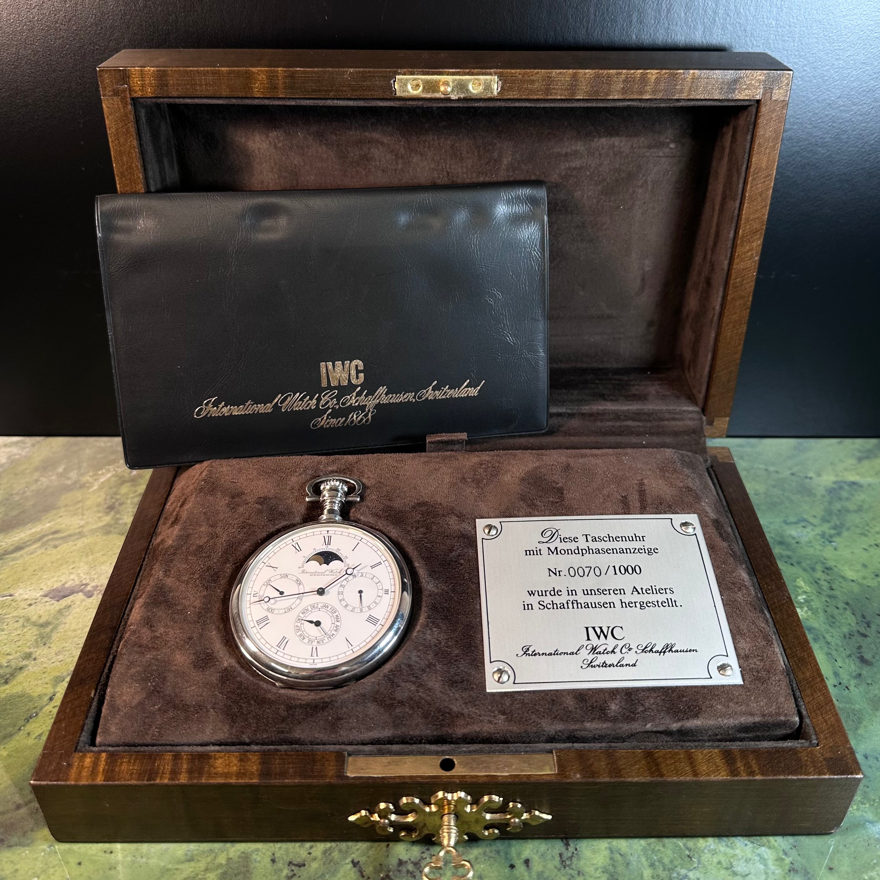 IWC Pocket Watch Mondphase REF. 5502