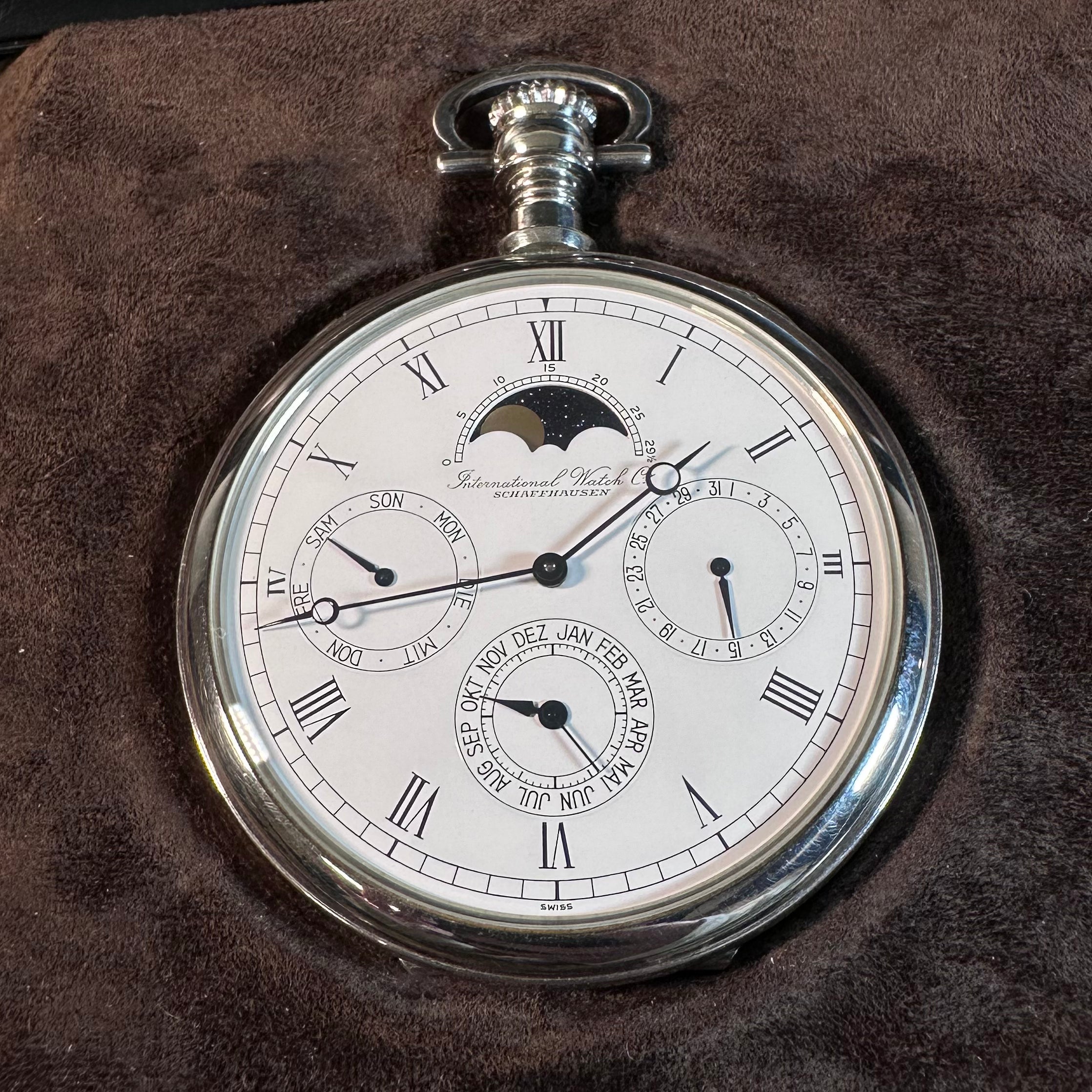 IWC Pocket Watch Mondphase REF. 5502