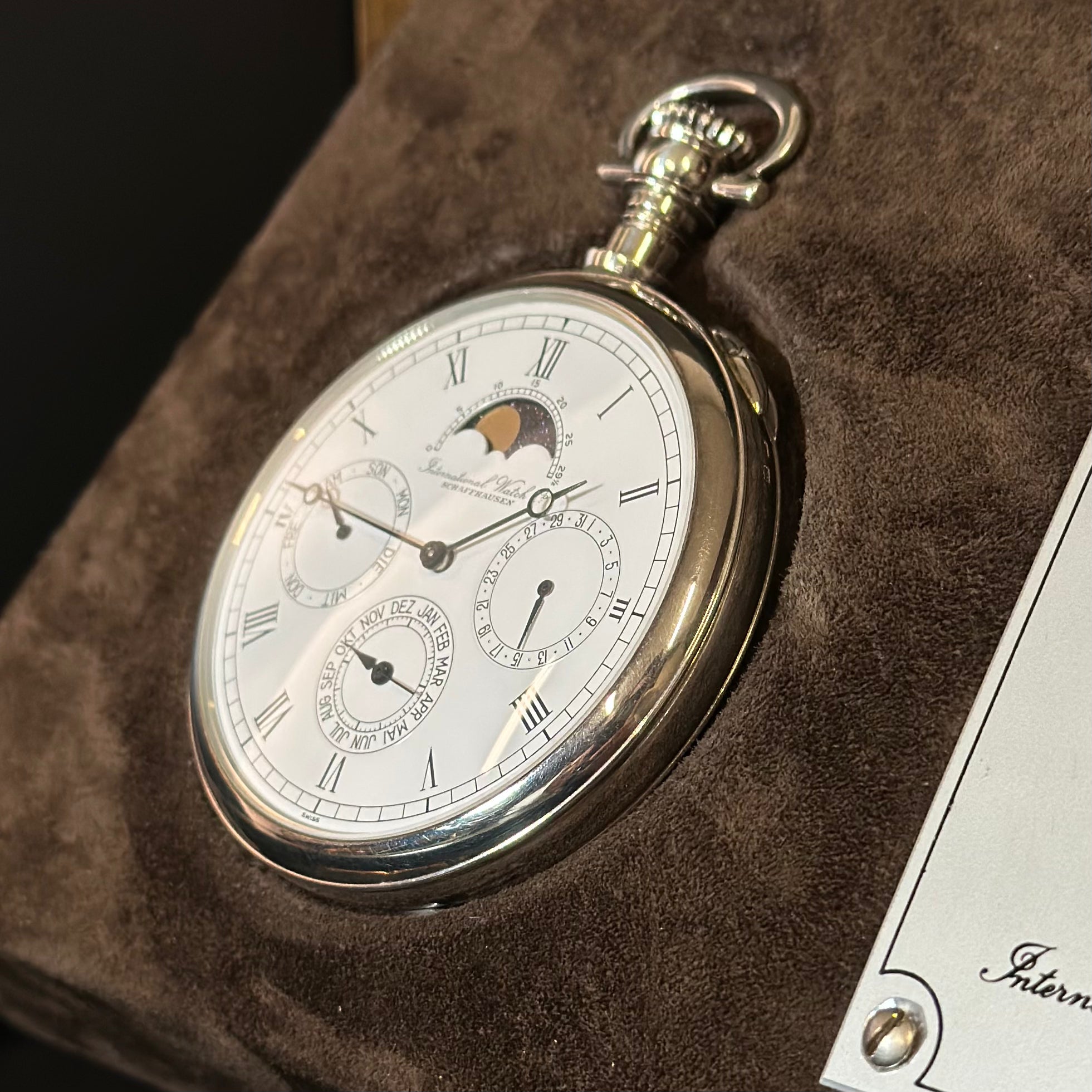 IWC Pocket Watch Mondphase REF. 5502