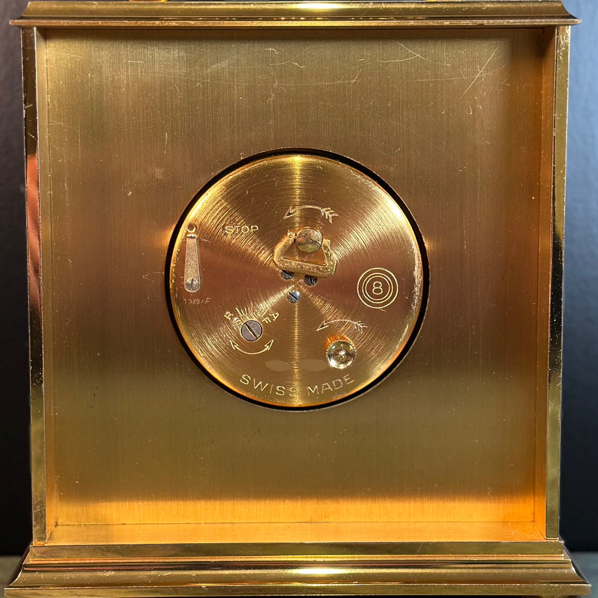 Junghans desk clock REF. 93 1017