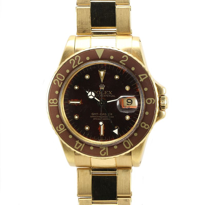 GMT-Master REF. 1675 Yellow Gold Oyster Bracelet