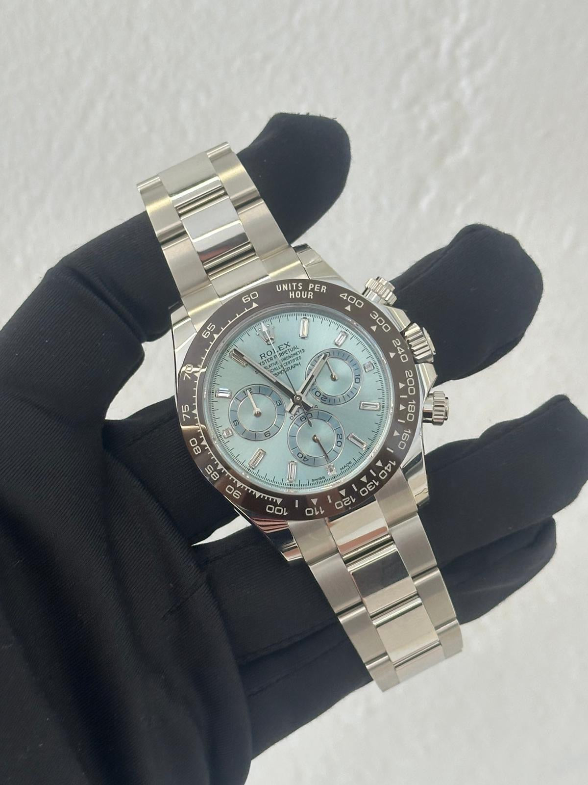 Rolex Daytona REF. 116506 Ice Baguette Diamond Dial